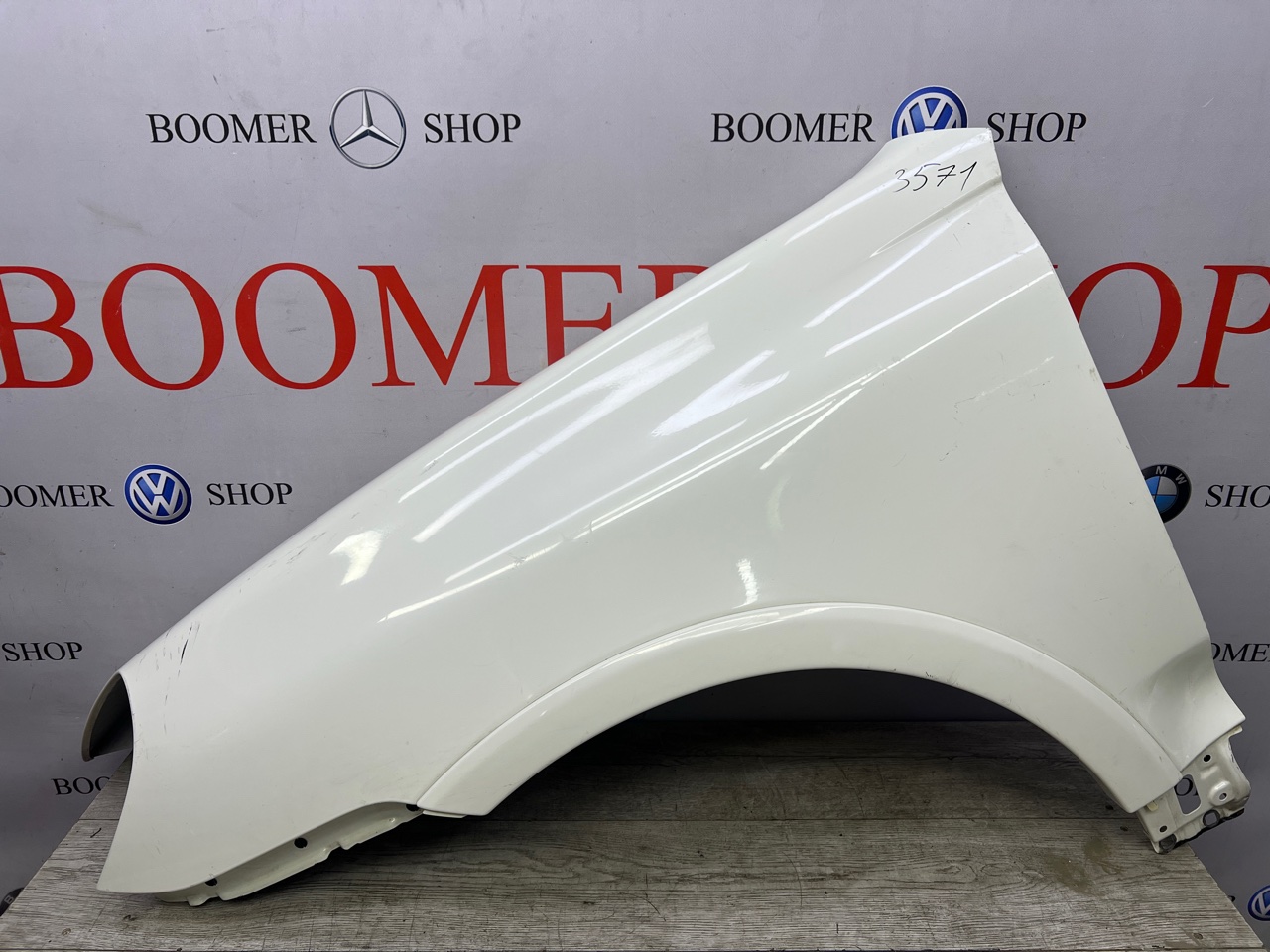 Крыло переднее левое Porsche Cayenne 2005 957 7L5821105D контрактная