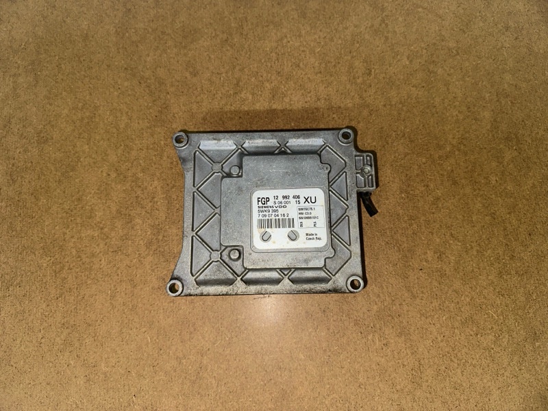 Блок управления двигателем Astra 2009 H 1.8 Z18XER