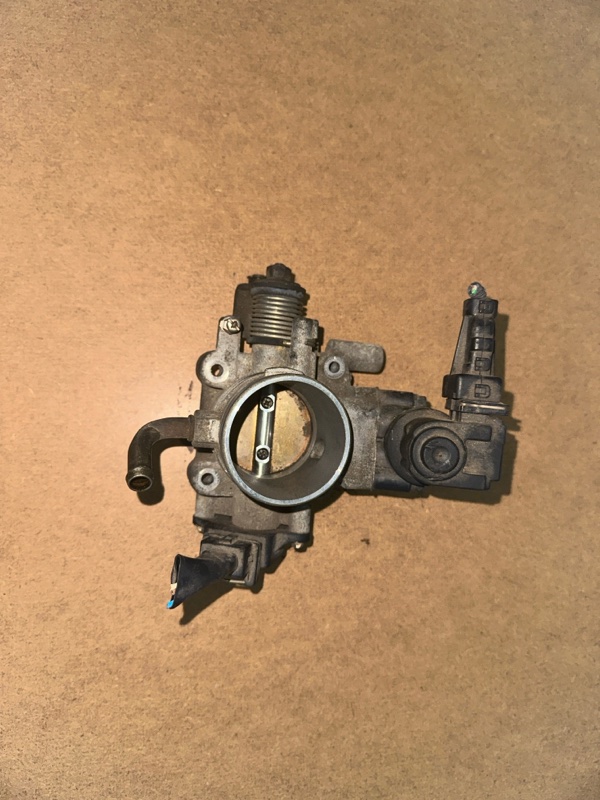 Дроссельная заслонка Kia Rio 2005 1.6 A6D контрактная