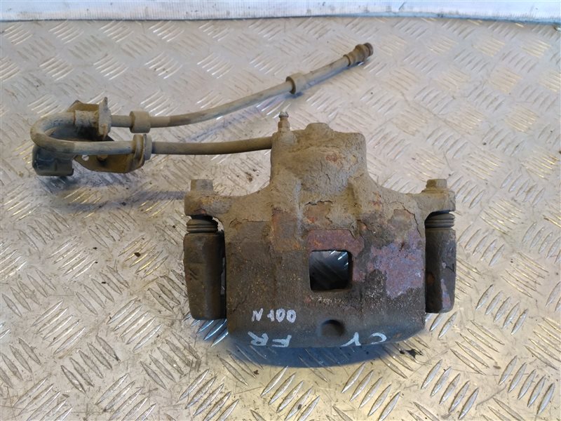 Суппорт тормозной передний правый MITSUBISHI LANCER 2012 X 4605A476 Б/У