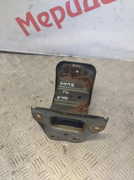 Кронштейн усилителя переднего бампера левый NISSAN NOTE 2008 E11 1.6 751159U00A Б/У