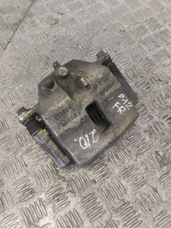 Суппорт тормозной передний правый NISSAN PRIMERA 2006 P12 410014U100 Б/У