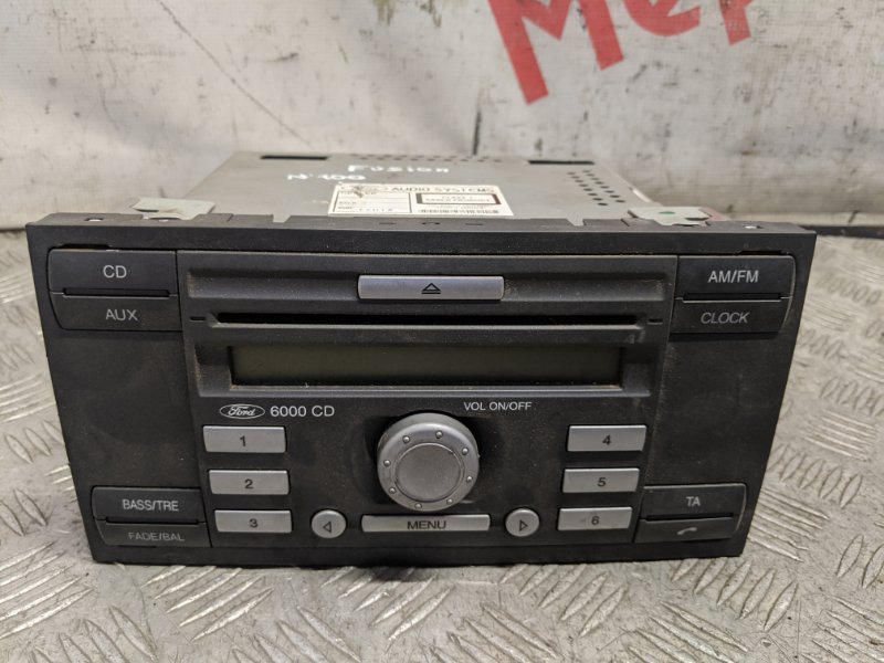 Магнитола FORD FUSION 2008 CBK 1.6 6S6118C815AJ Б/У