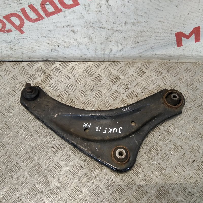 Рычаг передний правый NISSAN JUKE 2013 F15 545001KK0A Б/У