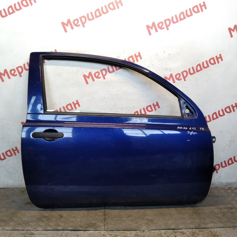 Дверь передняя правая NISSAN MICRA 2005 K12E 80100AX630 Б/У