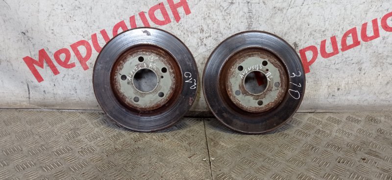 Диск тормозной задний TOYOTA AVENSIS 2010 T270 4243105070 Б/У