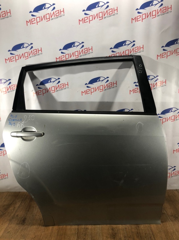 Дверь задняя правая TOYOTA COROLLA VERSO 2008 E121 670030F010 Б/У