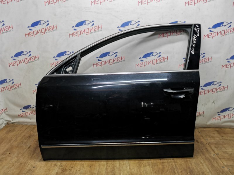 Дверь передняя левая SKODA SUPERB 2012 II 3T0831055 Б/У