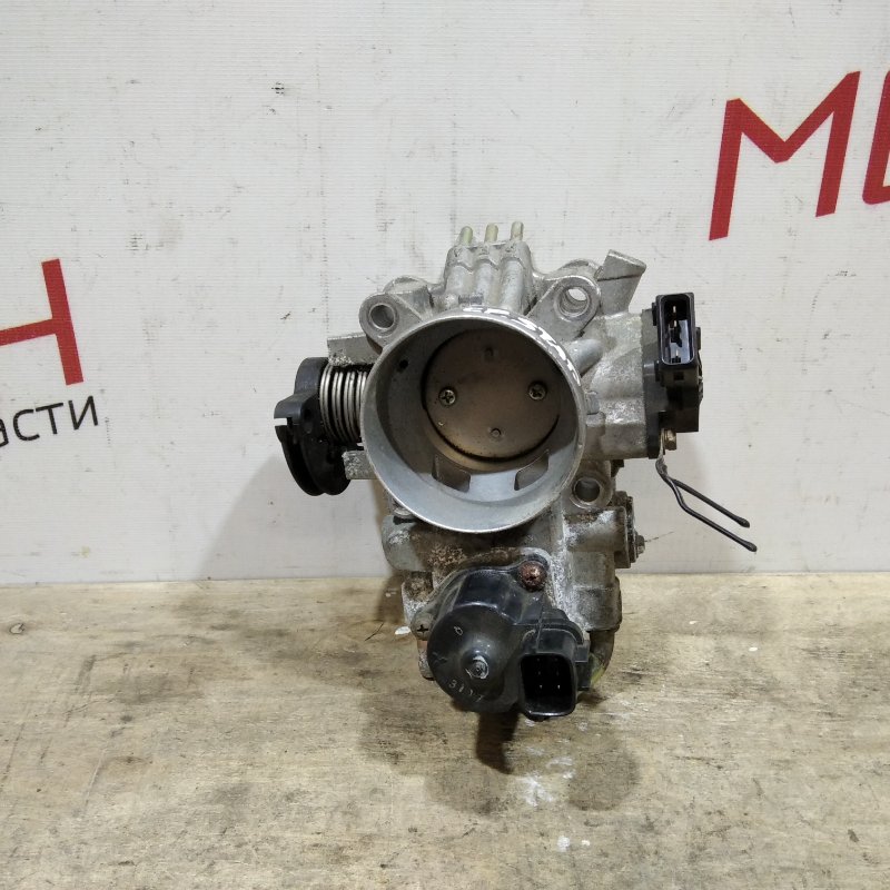Заслонка дроссельная механическая MITSUBISHI SPACE STAR 2004 1.6 MD628232 Б/У