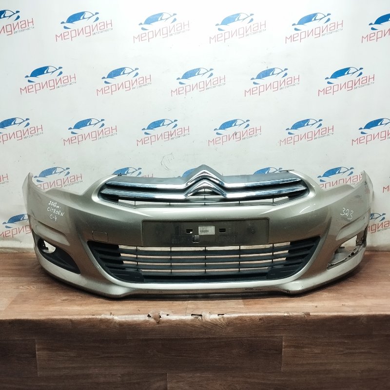 Бампер передний CITROEN C4 2012 II 9676285080A Б/У