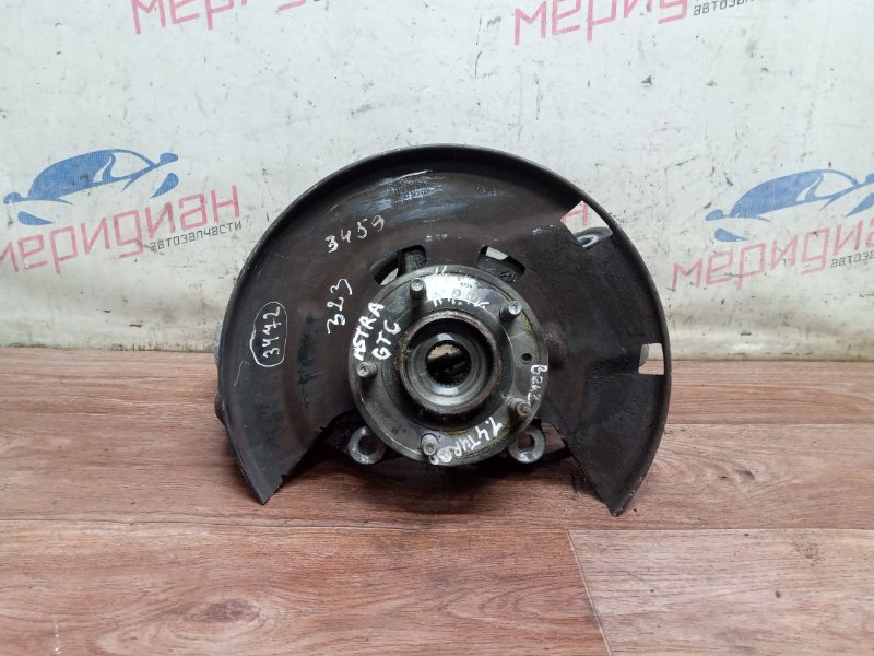 Кулак поворотный передний левый OPEL ASTRA 2014 J 1.4 13248528 Б/У