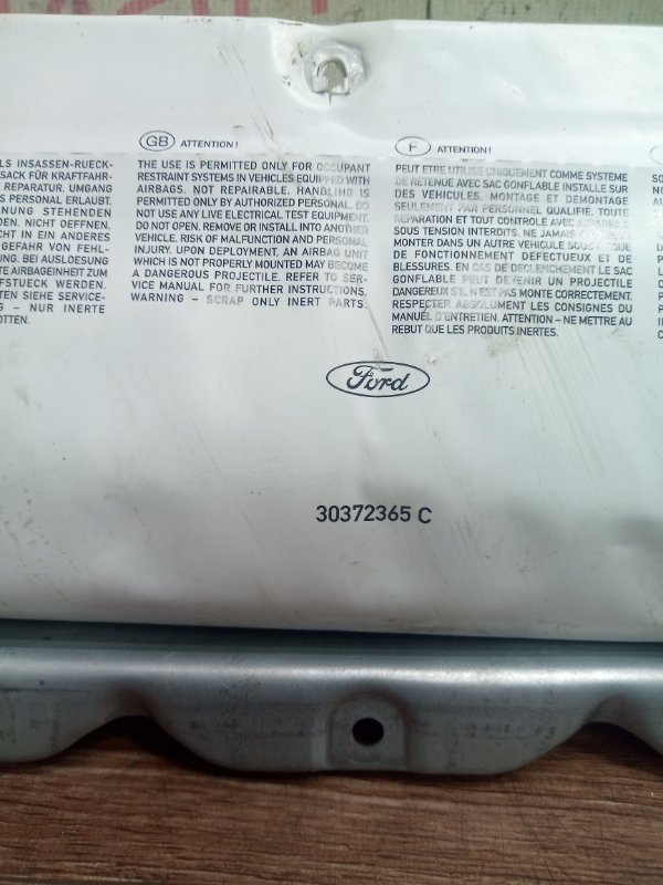 Подушка безопасности пассажира FORD FUSION CBK