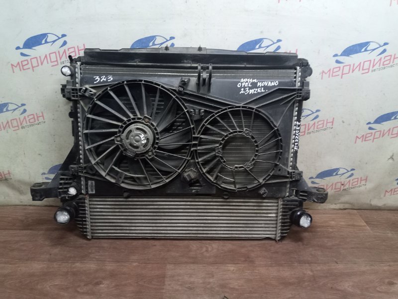 Вентилятор радиатора OPEL MOVANO 2011 B 2.3 214818787R Б/У