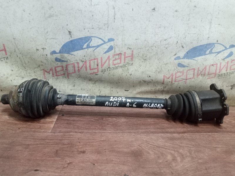 Полуось передняя левая AUDI A6 2007 ALLROAD 3.2 4F0407271G Б/У