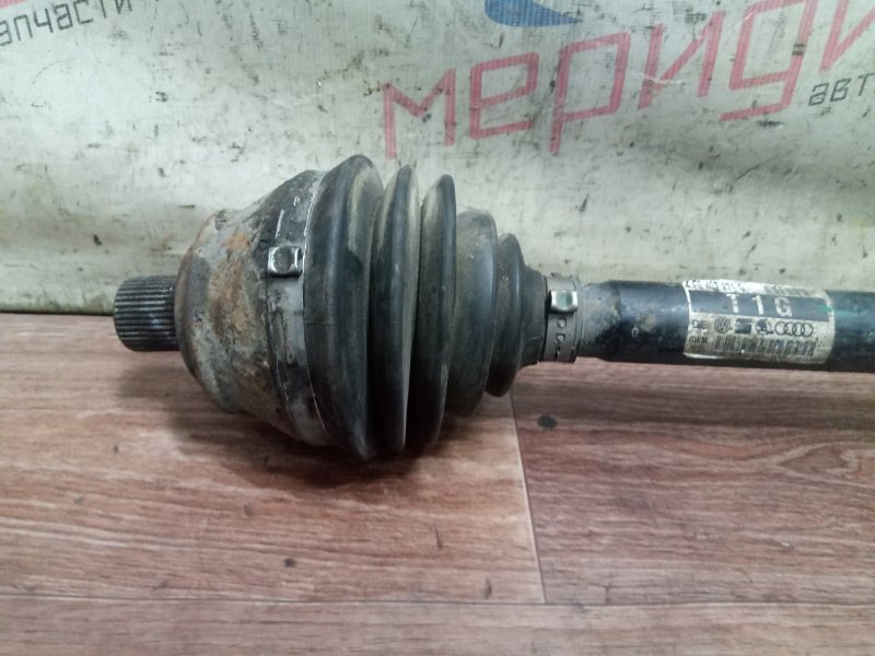 Полуось передняя левая A6 2007 ALLROAD 3.2