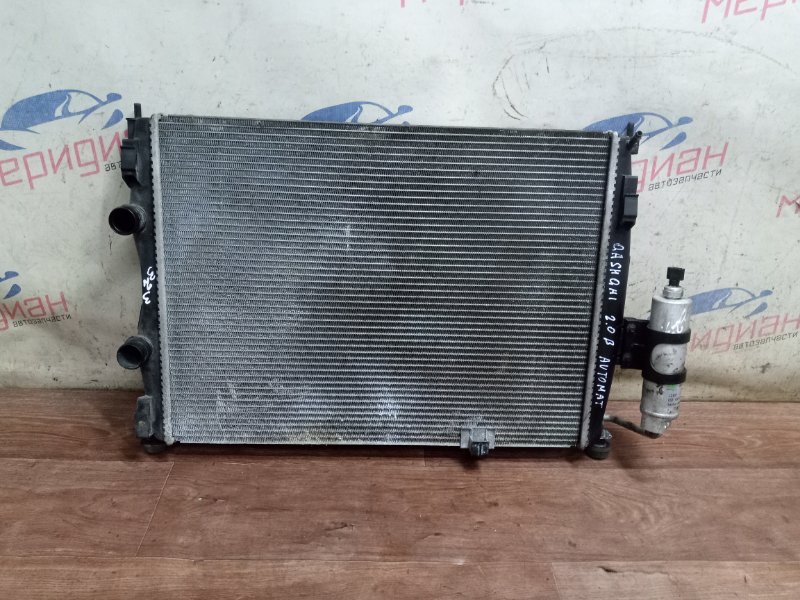 Радиатор основной NISSAN QASHQAI 2008 J10 2.0 21410-JD90B Б/У