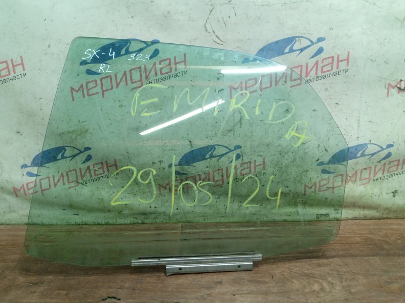 Стекло двери задней левой SUZUKI SX4 2007 I 84546-79J00 Б/У