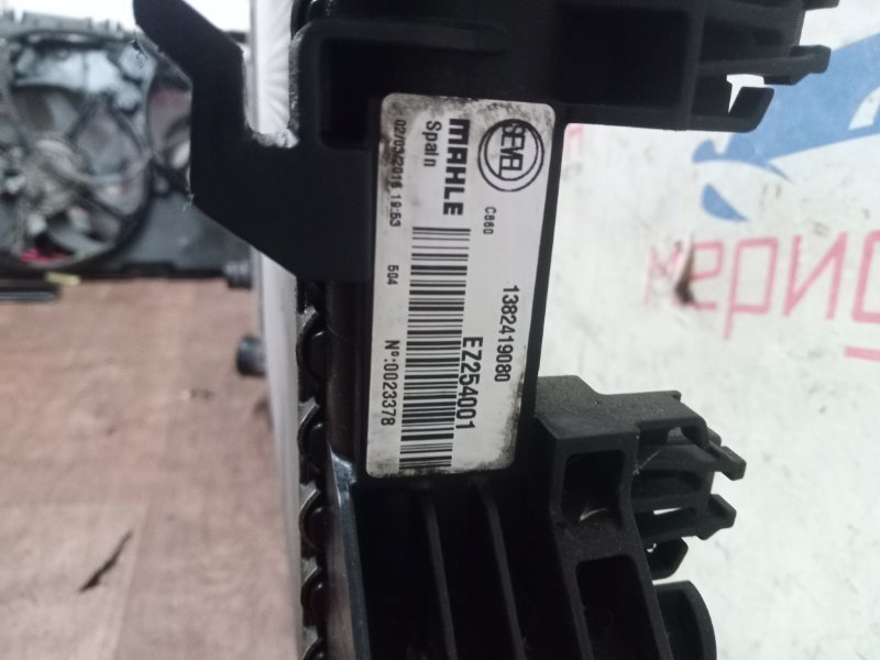 Радиатор основной BOXER 2016 290