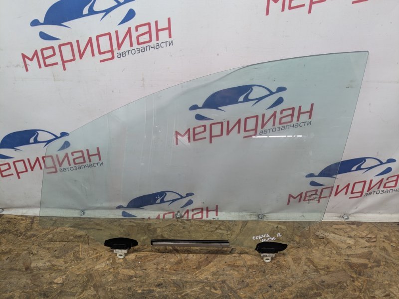 Стекло двери передней левой TOYOTA COROLLA VERSO 2007 E121 68102-0F010 Б/У