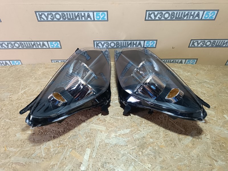 Фара комплект передняя Astra H 2004-2014 ЭК Черная Фара комплект передняя Astra H 2004-2014 ЭК Черная
