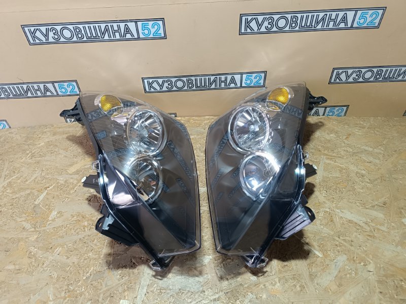 Фара комплект передняя Astra H 2004-2014 ЭК Черная Фара комплект передняя Astra H 2004-2014 ЭК Черная