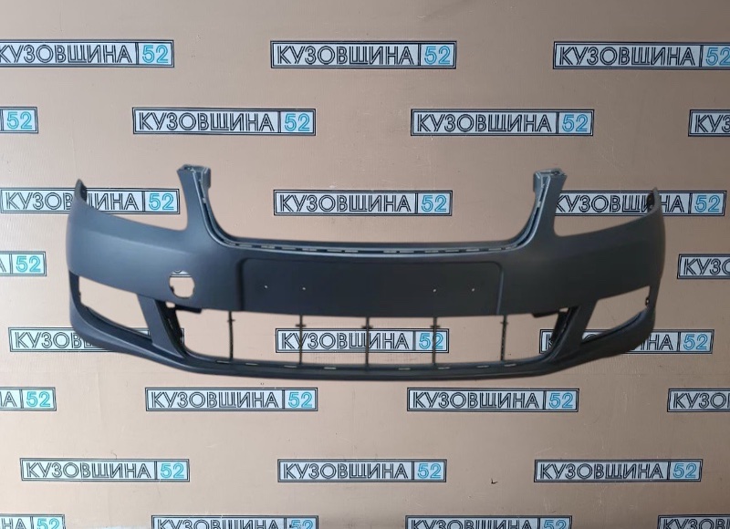 Бампер передний Skoda Fabia 2 2010-2015 рест 5J0807221D новая
