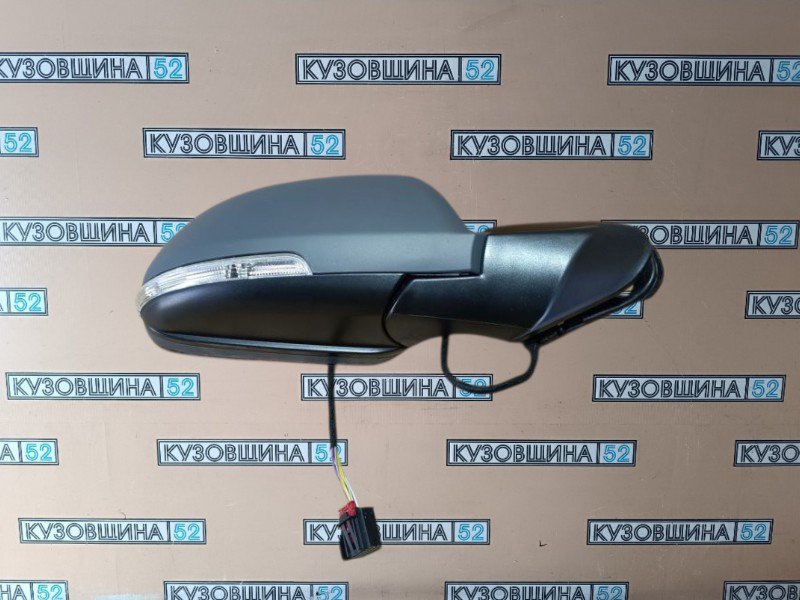 Зеркало правое Octavia A5 2008-2013 (6конт) рест