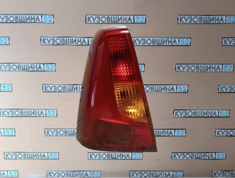 Фонарь левый Renault Logan 1 2004-2009 фаза 1 6001546794 новая
