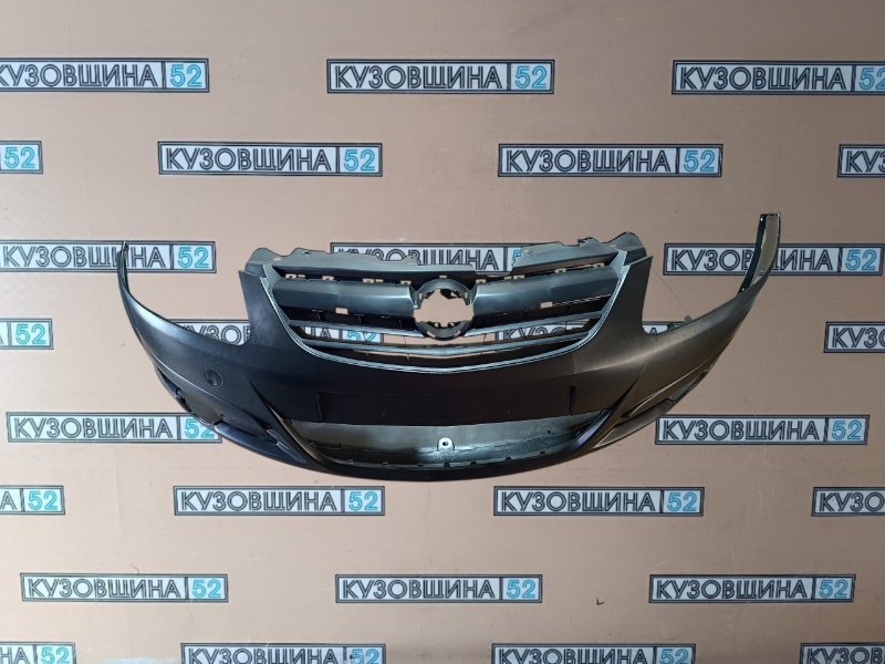 Бампер передний Opel Corsa D 3D\5D до рест