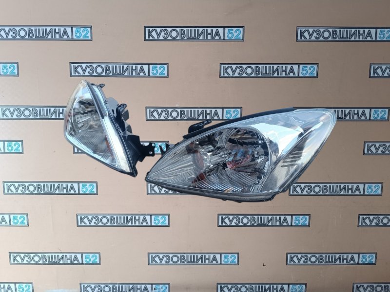 Фара комплект передняя Lancer 9 2003-2010 (2шт) хром МК