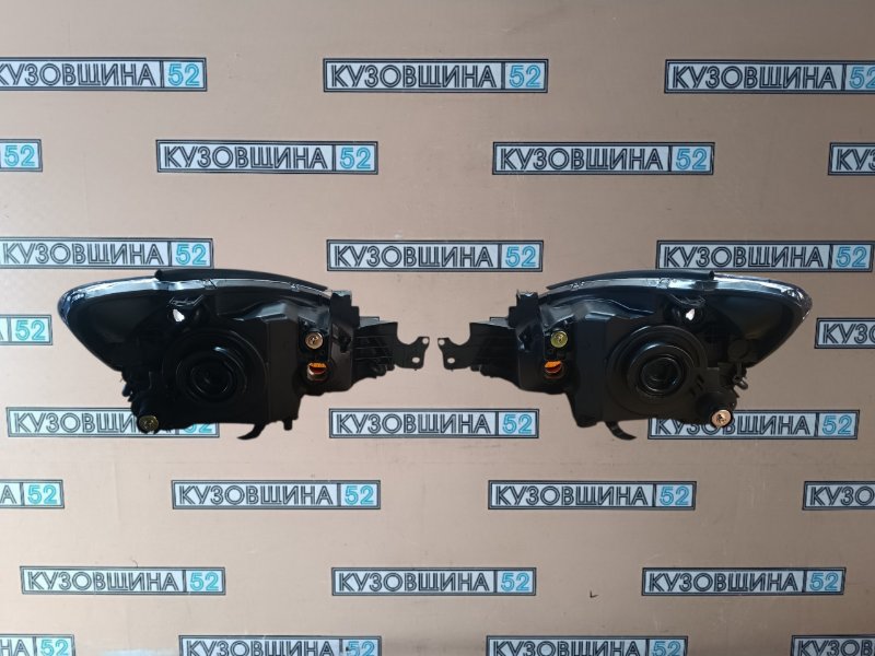 Фара комплект передняя Lancer 9 2003-2010 (2шт) хром МК