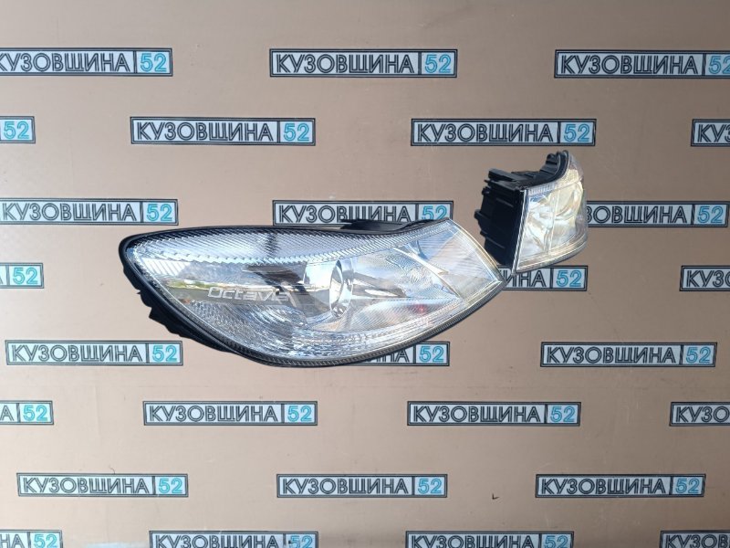 Фара комплект передняя Octavia A5 2008-2013 рест ЭК Фара комплект передняя Octavia A5 2008-2013 рест ЭК