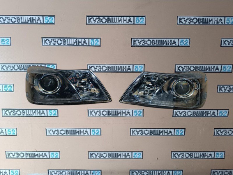 Фара комплект передняя Octavia A5 2008-2013 рест ЭК Фара комплект передняя Octavia A5 2008-2013 рест ЭК