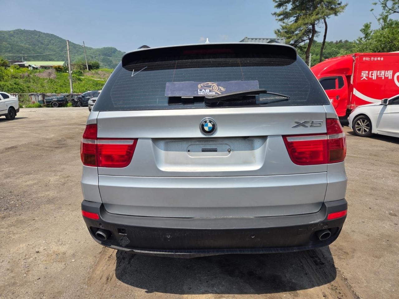 Бампер задний X5 2010 E70 N52B30