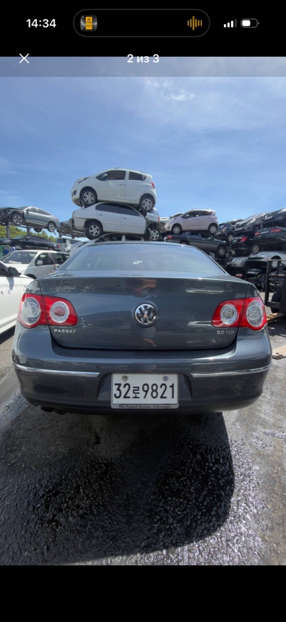 Дверь багажника Passat 2008 B6 Дверь багажника Passat 2008 B6