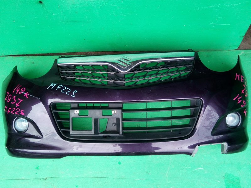 Бампер Suzuki Mr Wagon MF22S передний (б/у)