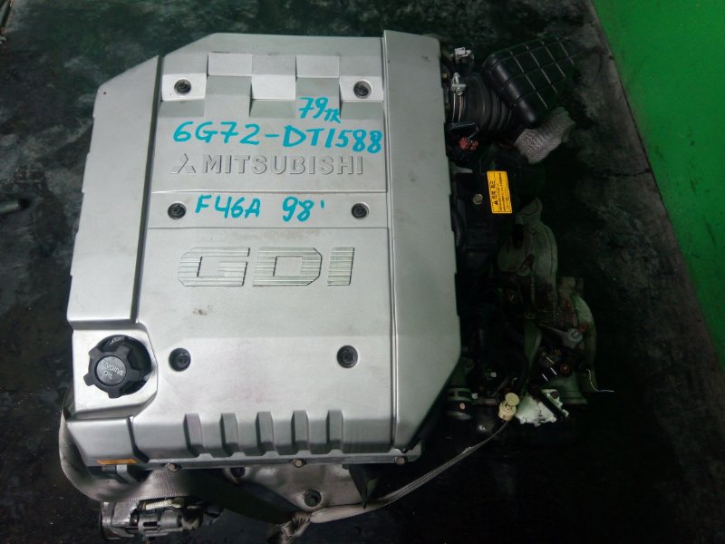 Двигатель Mitsubishi Diamante F46A 6G72 1998 (б/у)