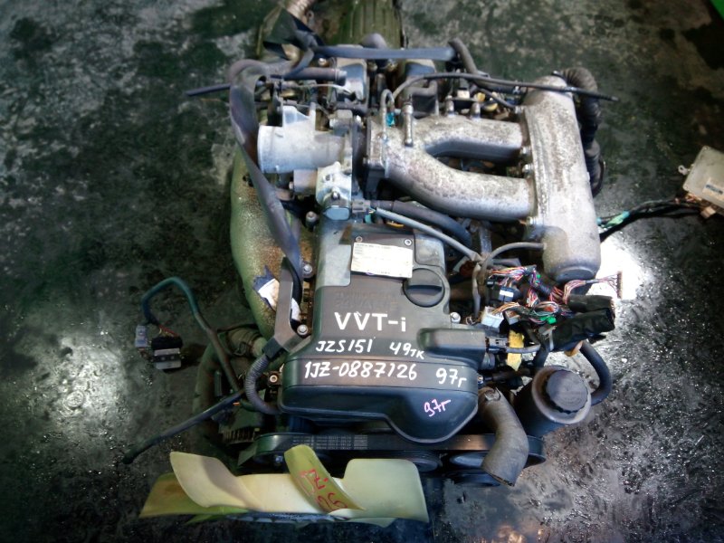 Двигатель Toyota Crown JZS151 1JZ-GE 1997 (б/у)