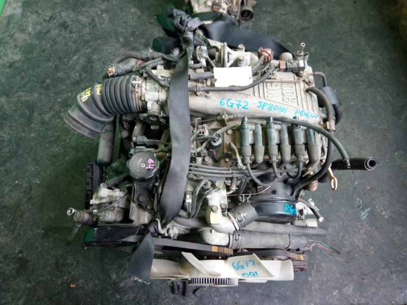 Двигатель Mitsubishi Delica PD6W 6G72 (б/у)