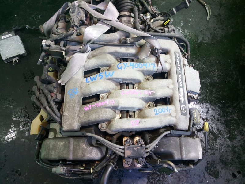 Двигатель Mazda Mpv LW5W GY 2001 (б/у)