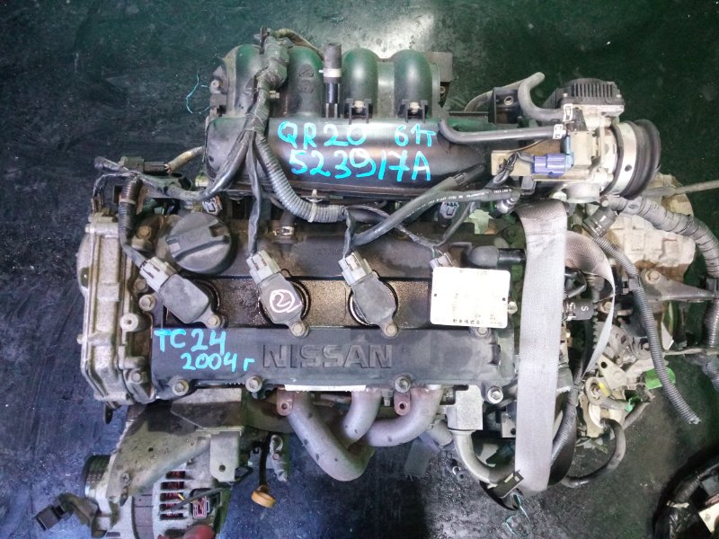 Двигатель Nissan Serena TC24 QR20-DE 2004 (б/у)