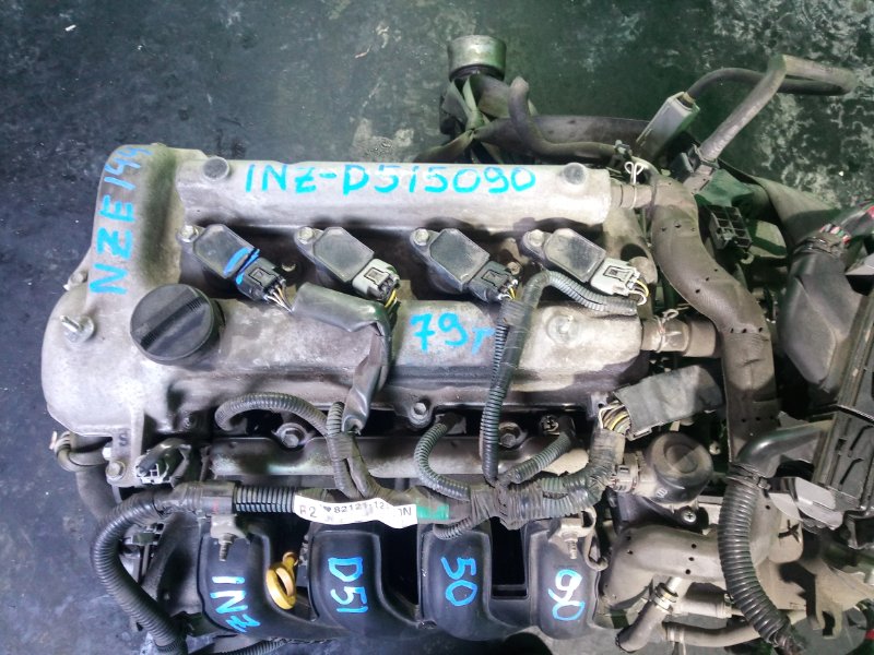 Двигатель Toyota Fielder NZE144 1NZ-FE (б/у)