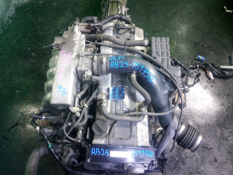 Двигатель Nissan Laurel GC34 RB25-DE (б/у)