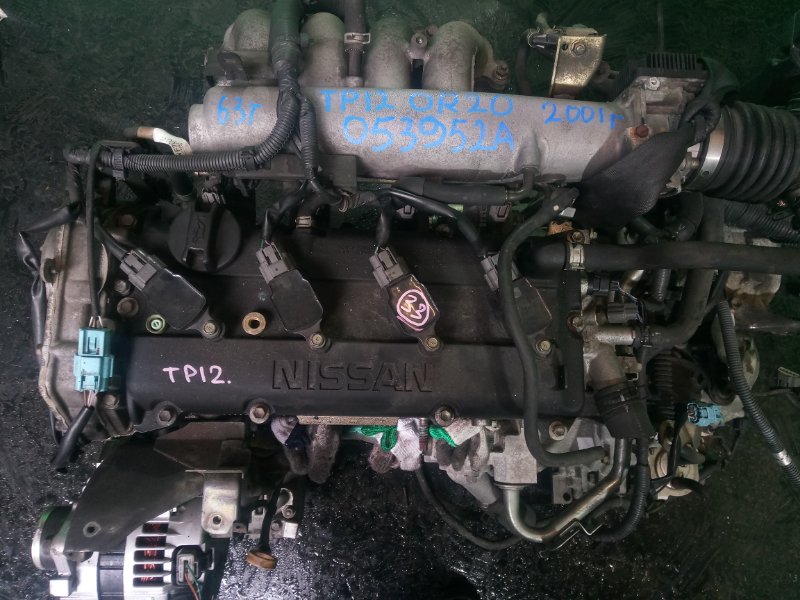 Двигатель Nissan Primera TP12 QR20-DE 2001 (б/у)