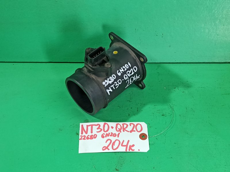 Датчик потока воздуха Nissan Xtrail NT30 QR20-DE (б/у)