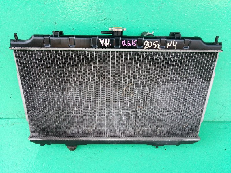 Радиатор основной Nissan Ad Y11 QG15 (б/у) #4