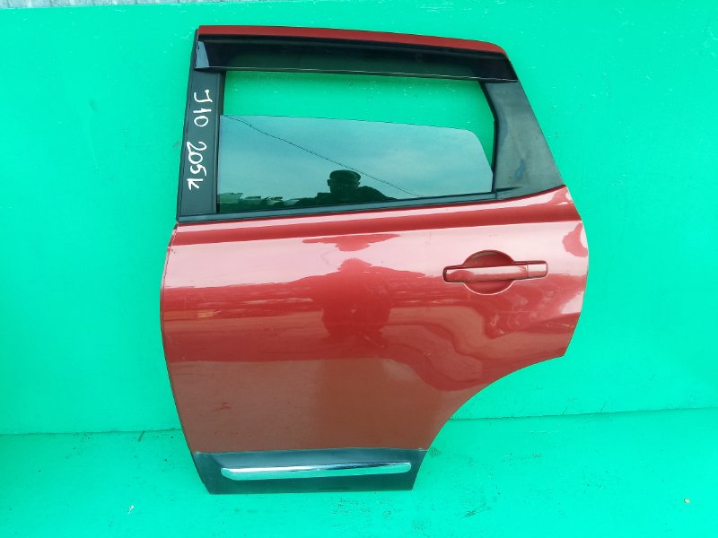 Дверь Nissan Dualis J10 задняя левая (б/у)