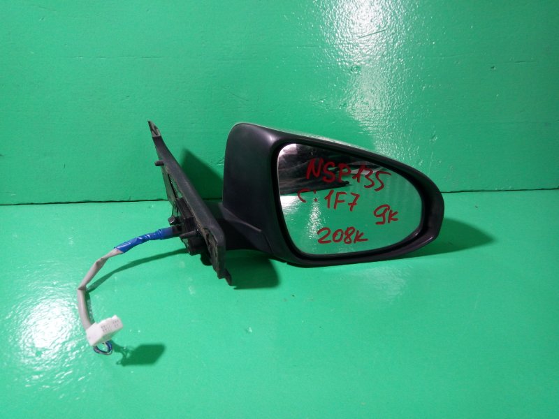 Зеркало Toyota Vitz NSP135 переднее правое (б/у)