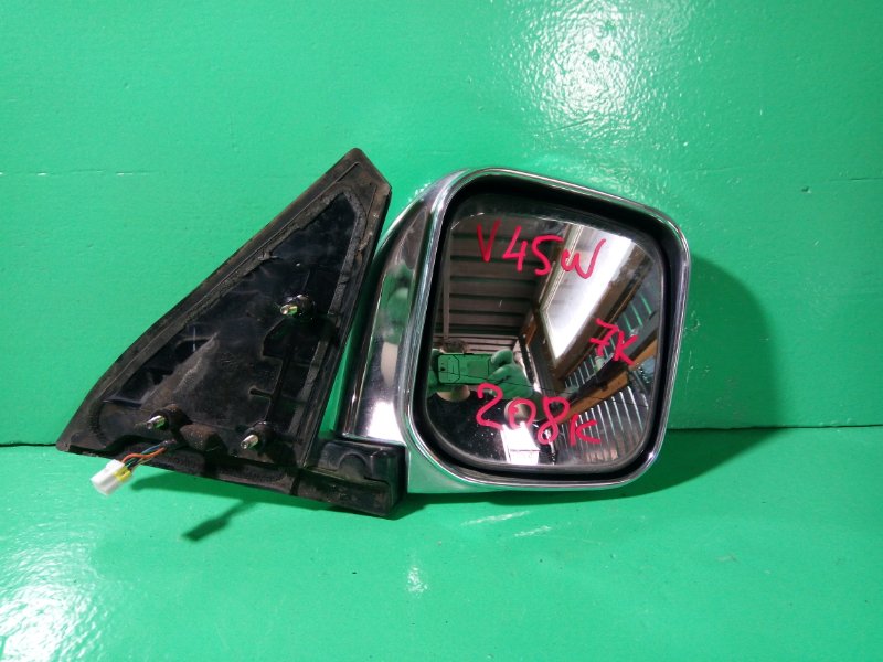 Зеркало Mitsubishi Pajero V45W переднее правое (б/у)