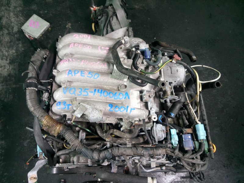 Двигатель Nissan Elgrand E50 VQ35-DE 2001 (б/у)